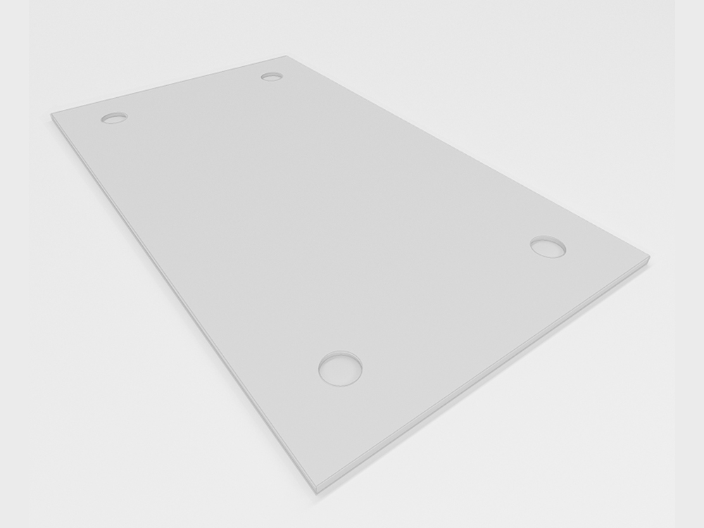 Peak Material กระเบื้องผนัง โมเดล 3 มิติ ลาย Ando