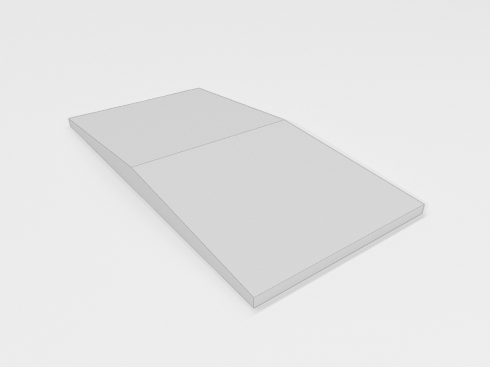 Peak Material กระเบื้องผนัง โมเดล 3 มิติ ลาย Wing