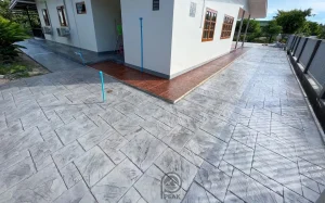 กระเบื้องคอนกรีตพิมพ์ลาย ลาย Grand Ashlar 6