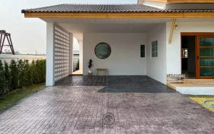 กระเบื้องคอนกรีตพิมพ์ลาย ลาย Granite 4×4 3