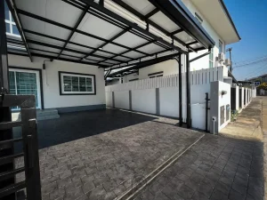 ตัวผลงานคอนกรีตพิมพ์ลาย ลาย London Cobble 1