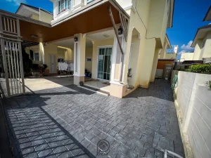 ตัวผลงานคอนกรีตพิมพ์ลาย ลาย Londondeep 1