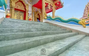 ตัวผลงานคอนกรีตพิมพ์ลาย ลาย Slate Texture 6