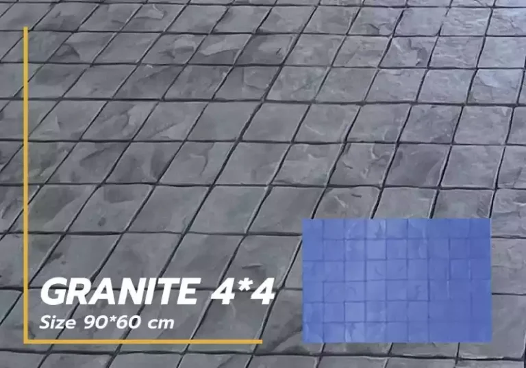 Peak Nature Crete คอนกรีตพิมพ์ลาย ลาย GRANITE 4x4