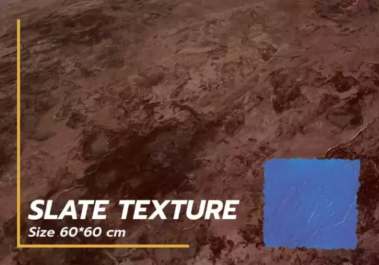 Peak Nature Crete คอนกรีตพิมพ์ลาย ลาย SLATE TEXTURE