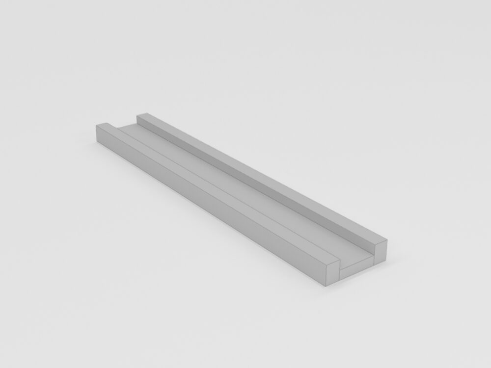 3D Wall Tile Verge Model (Custom)