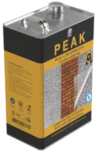 น้ำยาอคิลิกใสกันซึม Peak A200 Package ฉลากภาพรวม