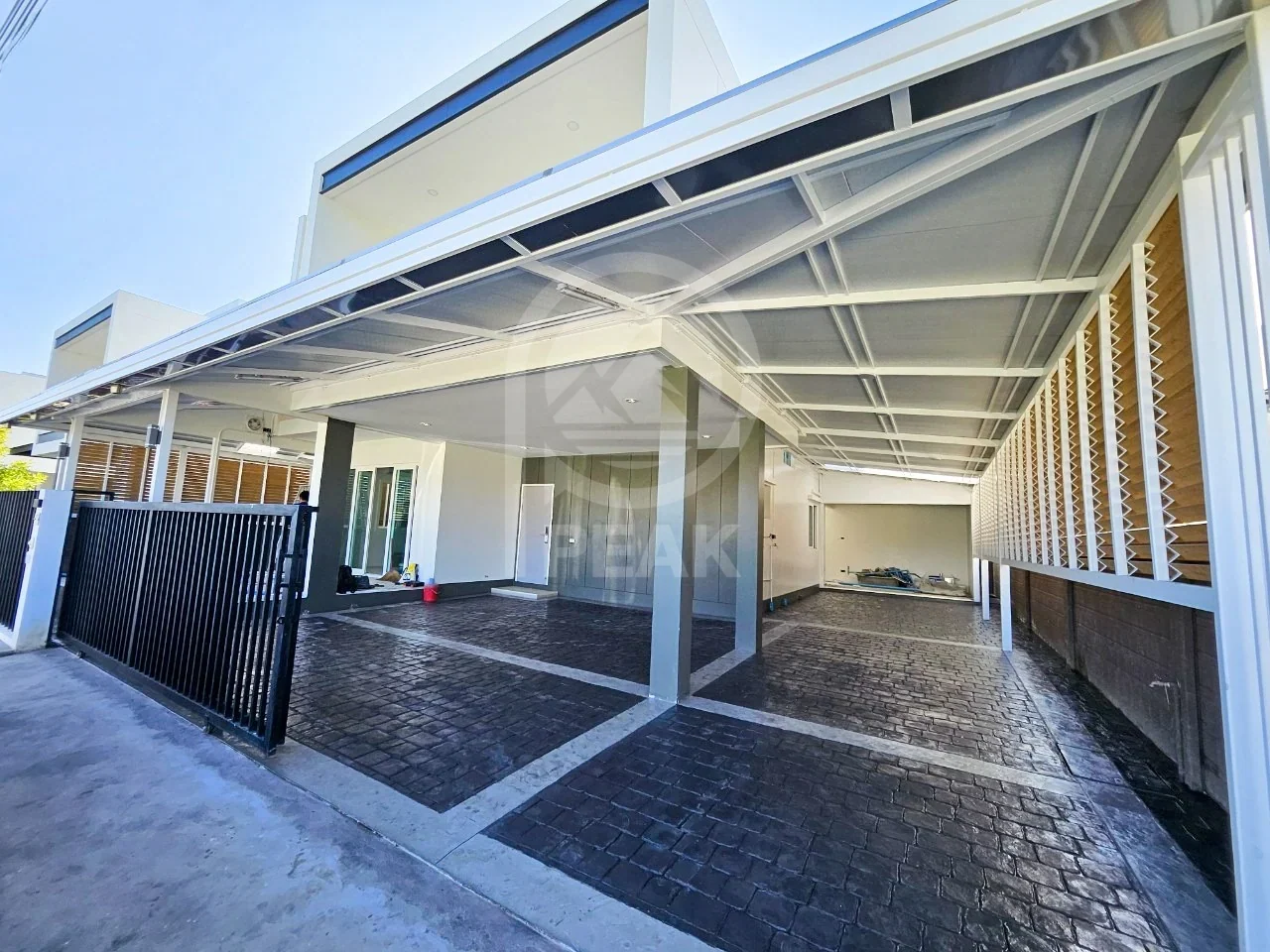 คอนกรีตพิมพ์ลาย ลายพิเศษ Border Cobble Stone White border