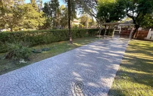 ตัวผลงานคอนกรีตพิมพ์ลาย ลาย Field Stone 3